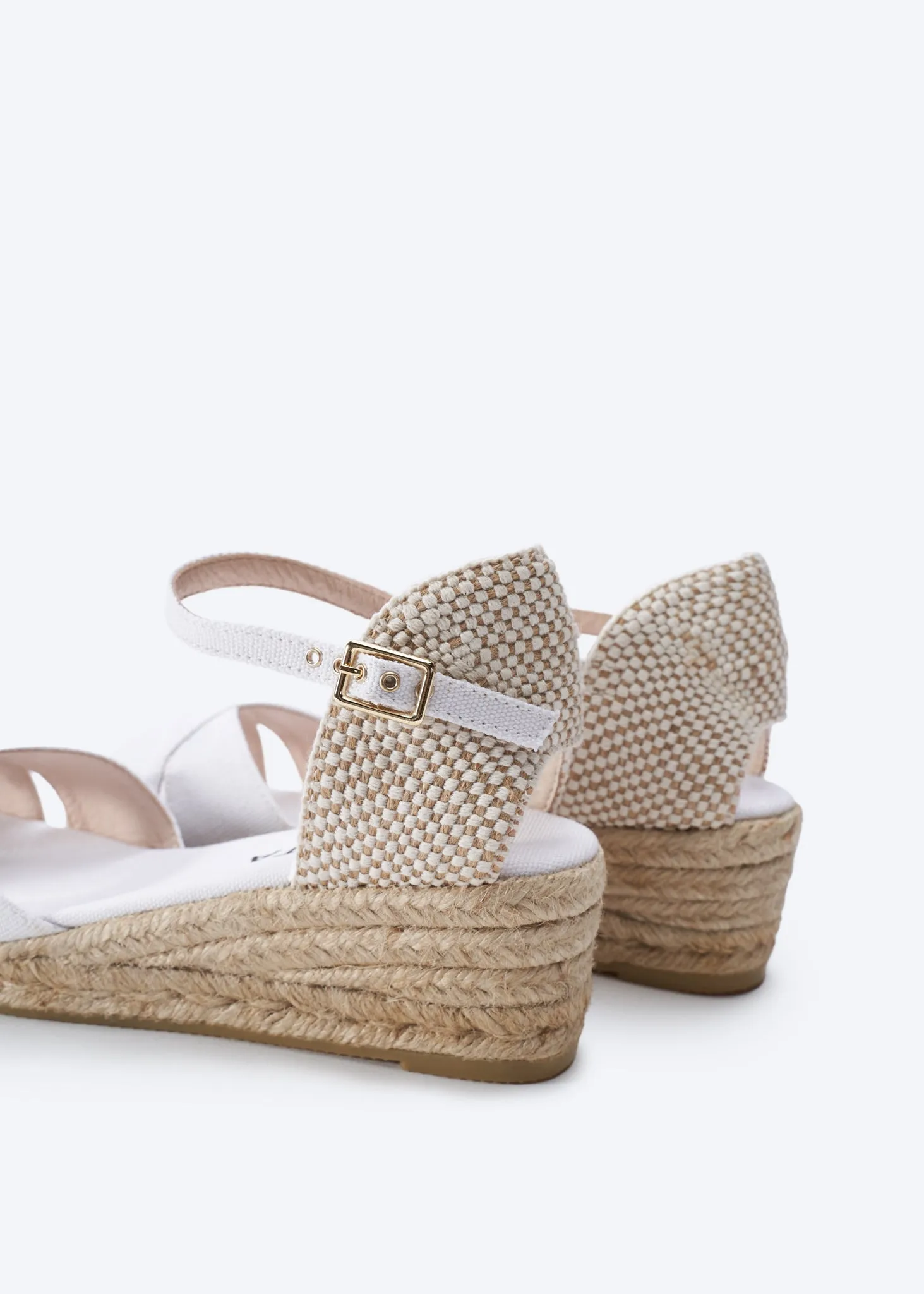 Salina Limited Edition Canvas Espadrille Sandal Wedges