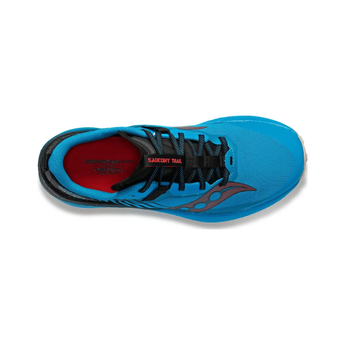 Saucony Endorphin Edge Trail Running Shoes Light Blue Black