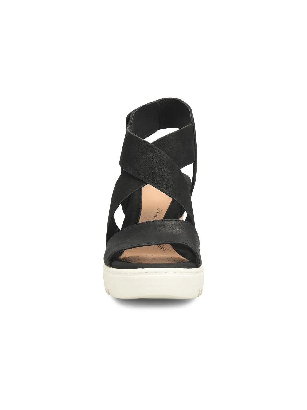 Söfft Uxley Criss-Cross Wedge Sandal