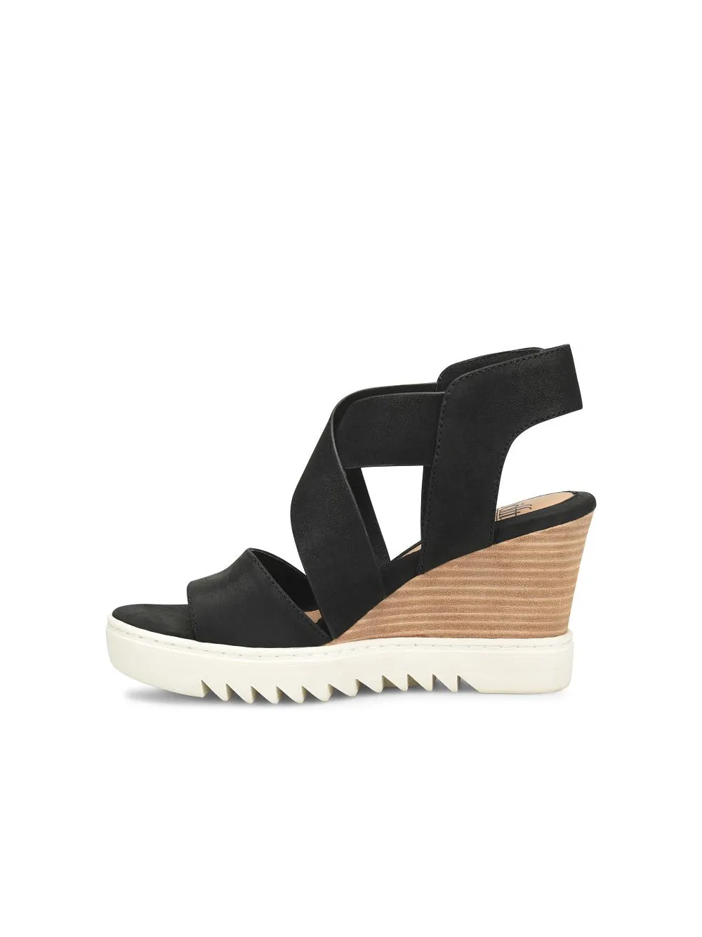 Söfft Uxley Criss-Cross Wedge Sandal