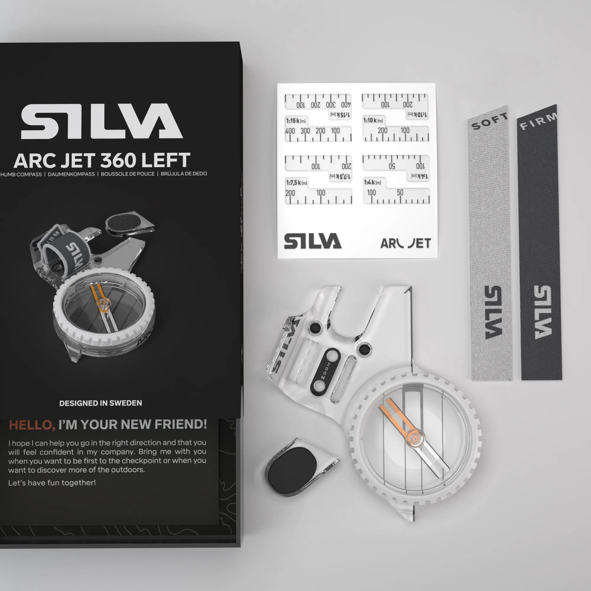 Silva Arc Jet 360 Left Compass