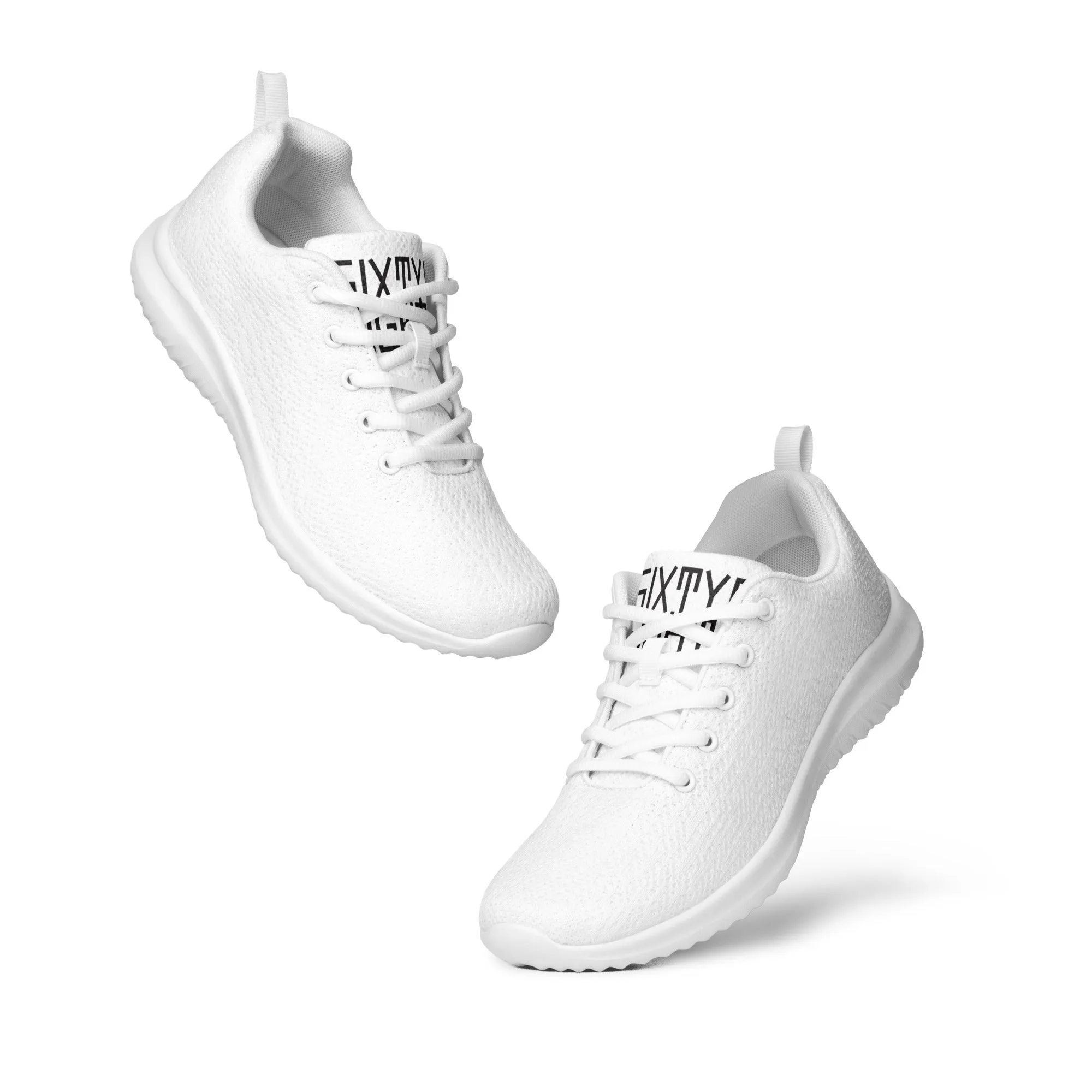 Sixty Eight 93 Logo Black White Women’s Athletic Shoes