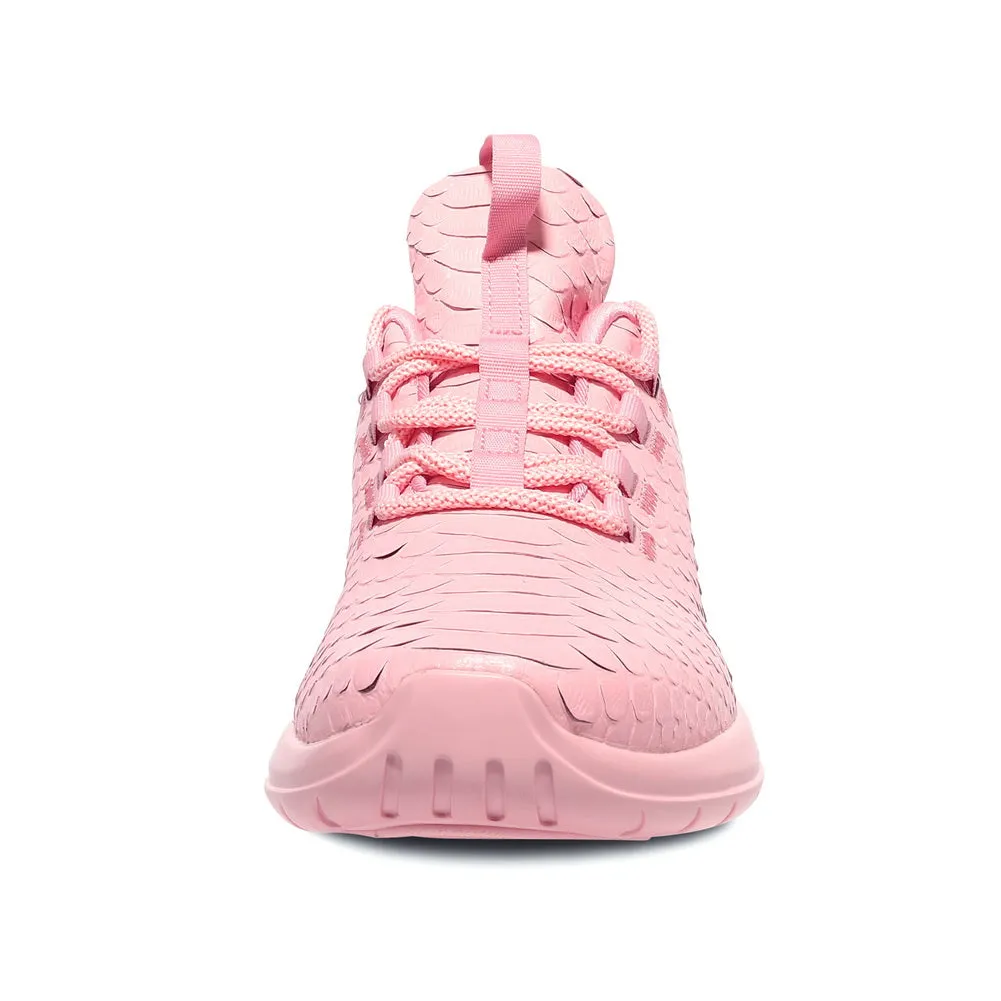 Soulsfeng DJ Colleen Shannon Snake Scale Sneaker Pink