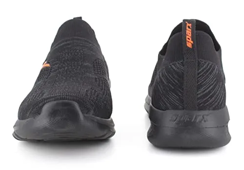 Sparx Mens Blackneonorange Walking Shoe