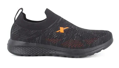 Sparx Mens Blackneonorange Walking Shoe