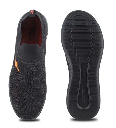 Sparx Mens Blackneonorange Walking Shoe