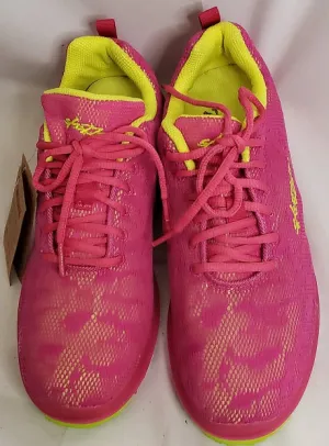 Spicy -- Full Sole Dancesneaker -- Fuschia/Yellow