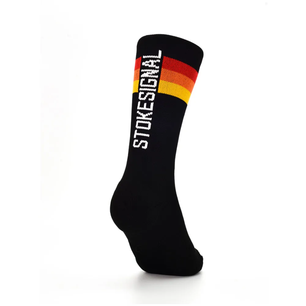 Stoke Signal Socks - The 2.0 - Fire Gradient**