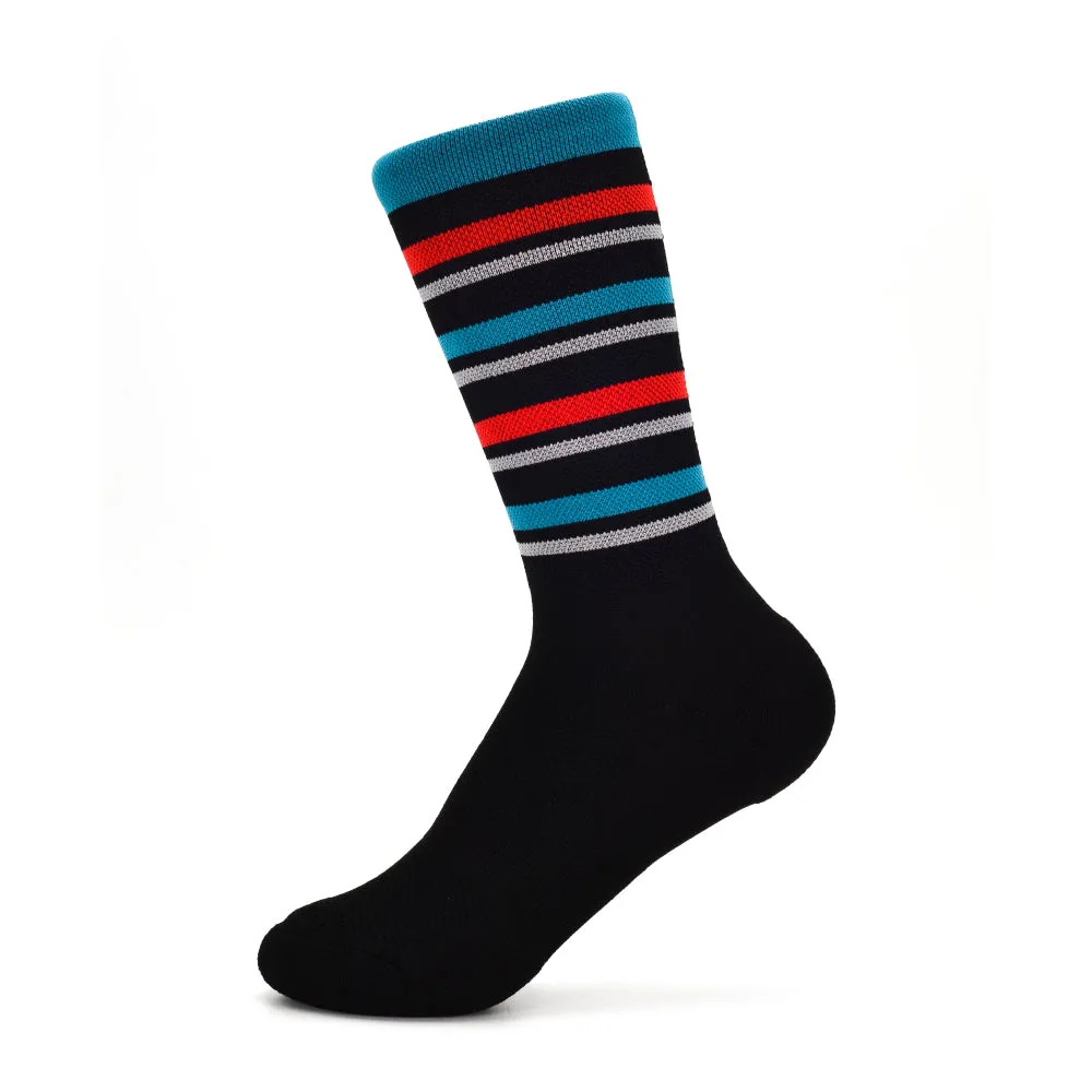 Team Sock - Turquoise   Red**