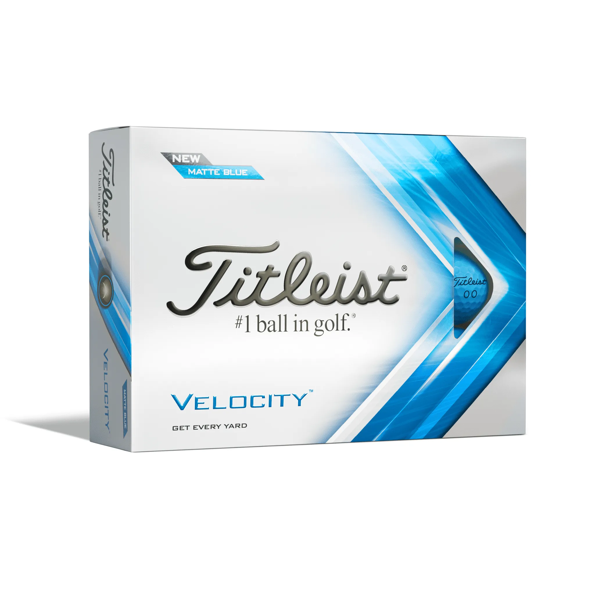 Titleist 2022 Velocity Golf Balls, 12 Pack, White