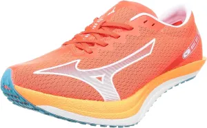 U1GD2250 Mizuno Running Shoes WAVE DUEL PRO QTR Coral x Orange x Blue size US 8