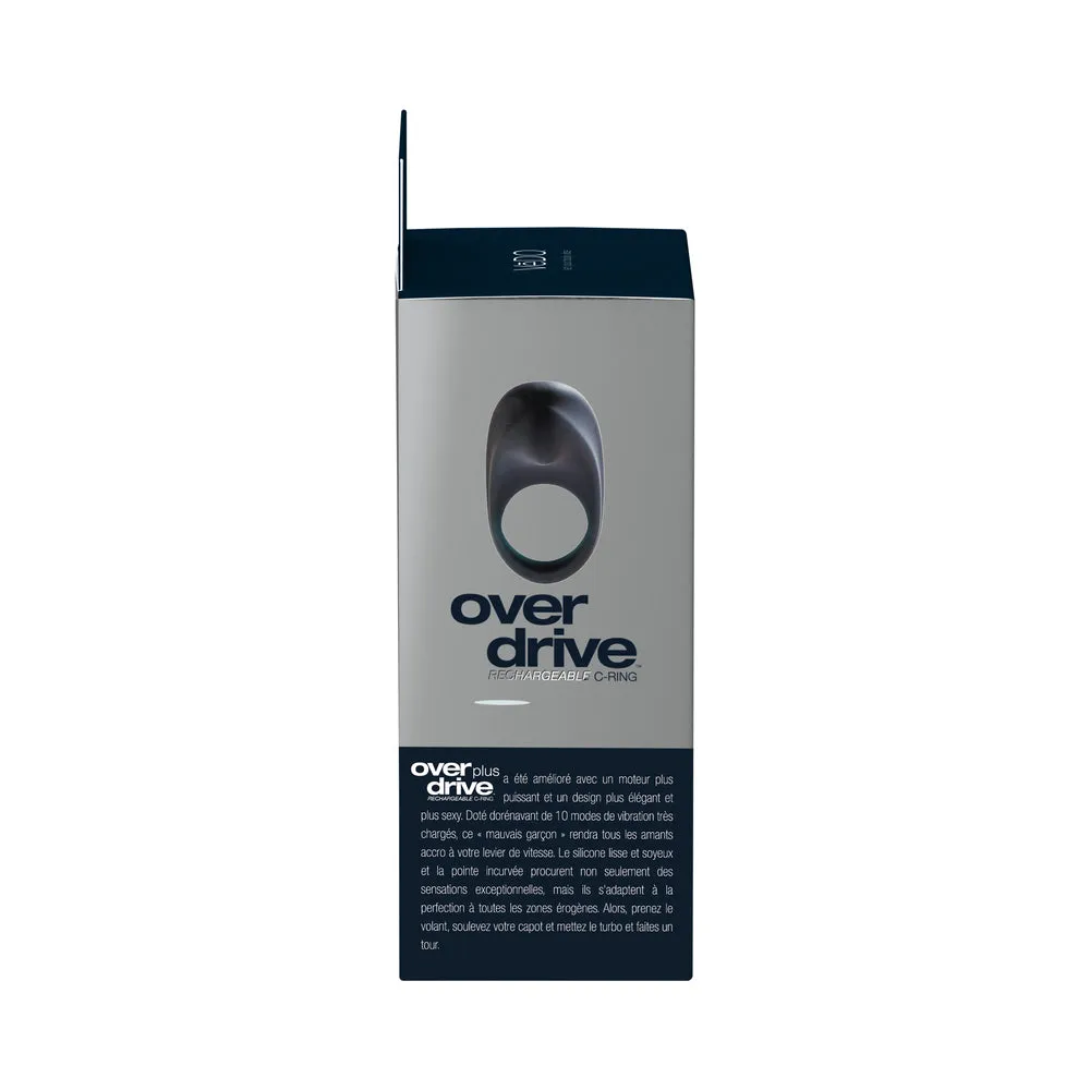 VeDO Overdrive  Rechargeable Vibrating Ring - Just Black