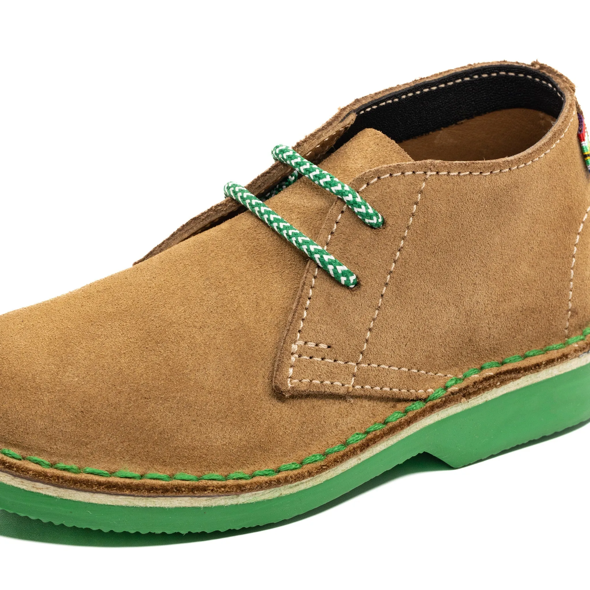 Veldskoen Kids Cooper the Croc (Green Sole)