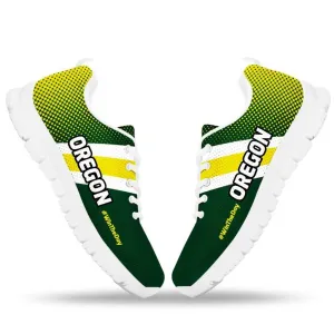 #WinTheDay Oregon Fan Mesh Fabric Running Shoes