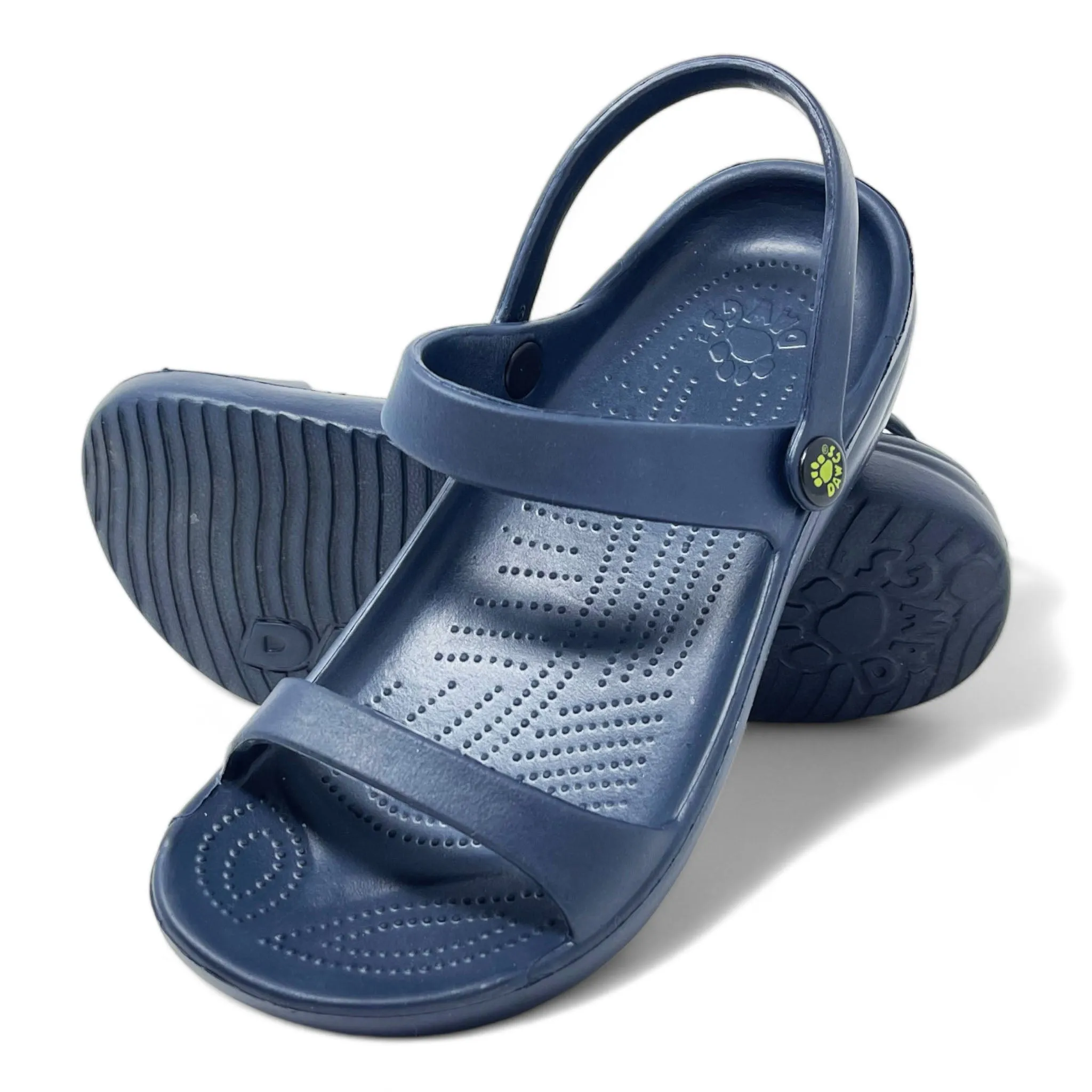 Women's 3-Strap Sandals - Navy