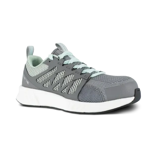 Women's Fusion Flexweave™ Composite-Toe Athletic Work Shoe Grey/Mint Green