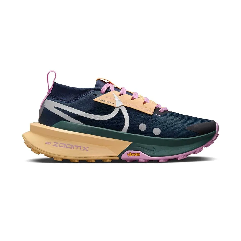 Women's Zegama 2 Trail Running Shoe - Armory Navy/Metallic Silver - Regular (B)