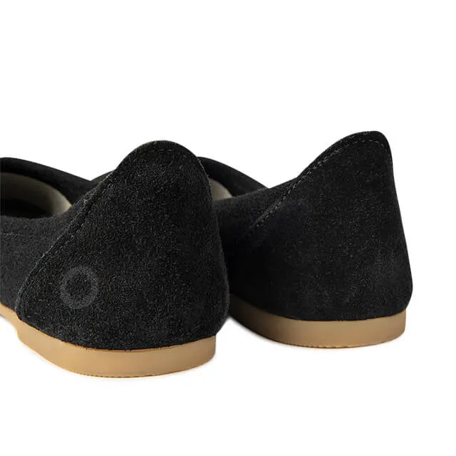 Wool Ballerina - Black