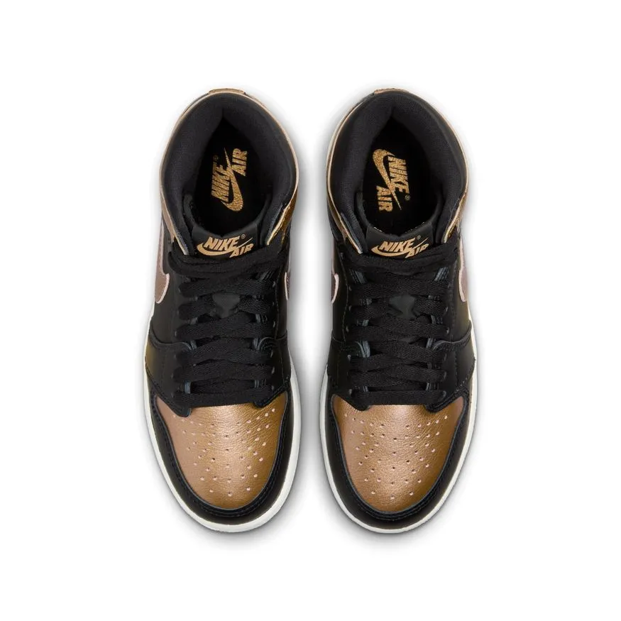 Y Air Jordan 1 High OG "Black and Gold" FD1437-071