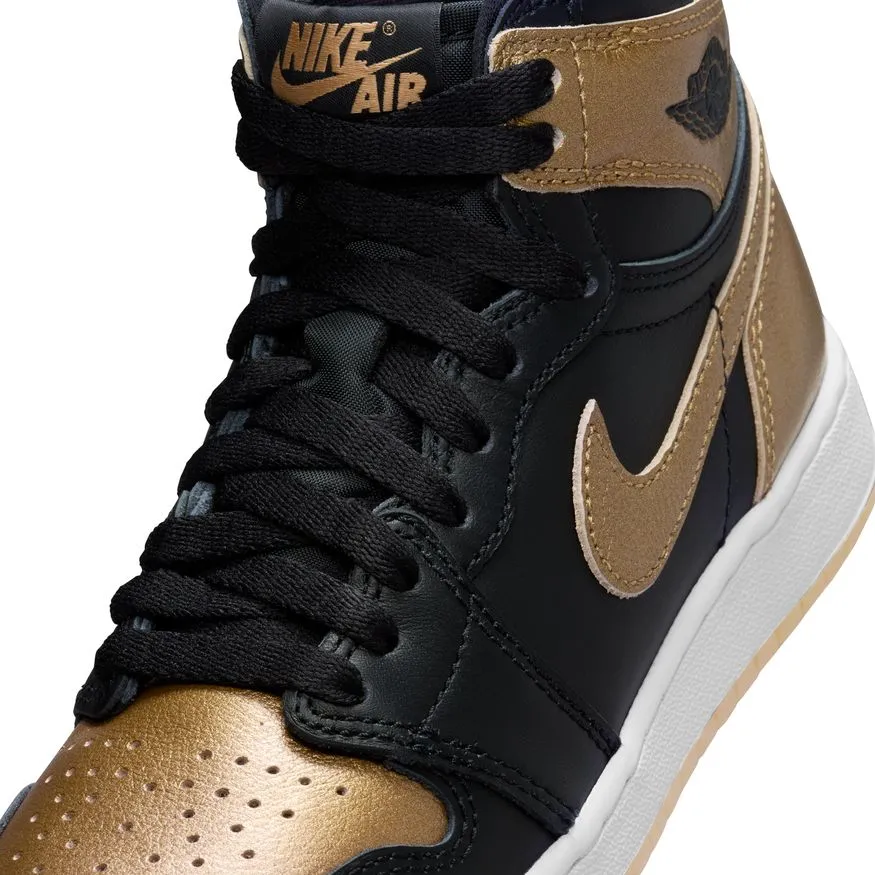 Y Air Jordan 1 High OG "Black and Gold" FD1437-071