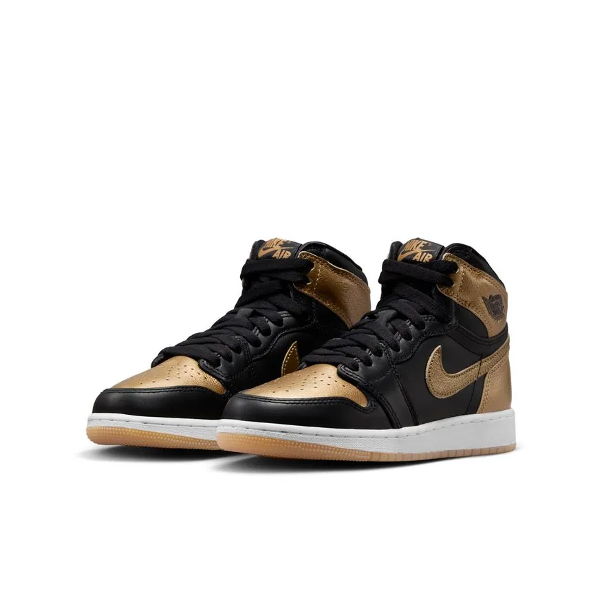 Y Air Jordan 1 High OG "Black and Gold" FD1437-071