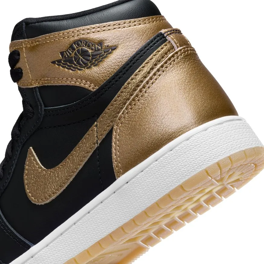 Y Air Jordan 1 High OG "Black and Gold" FD1437-071